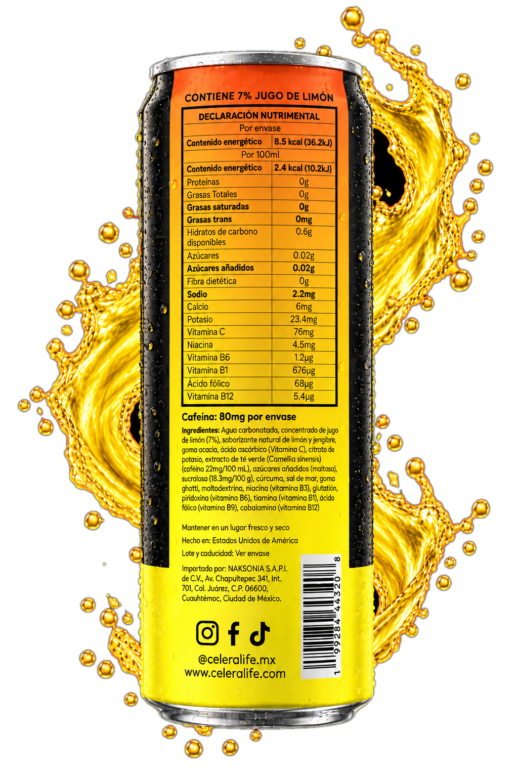 Celera functional energy drink