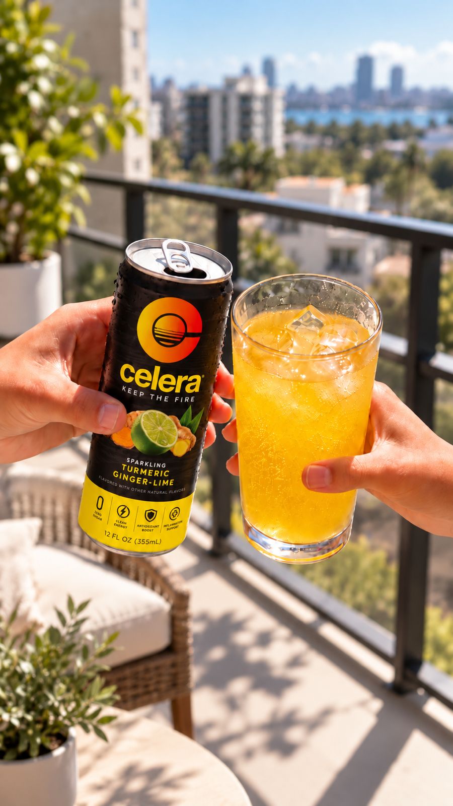 Celera — Brindis en el balcón